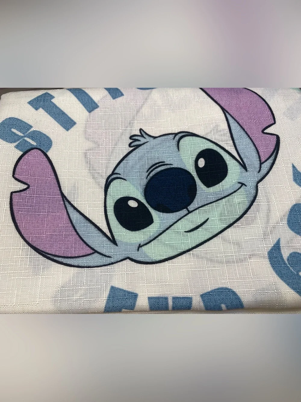 Disney STitcH ❤️13-Piece Shower Curtain Set soccer club 72x72” NWT